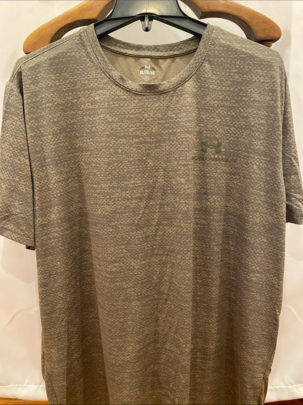 Under Armour Men’s Short Sleeve Performance Tee - Olive Green Heather